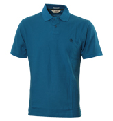 Daddy Snorkel Blue Pique Polo Shirt