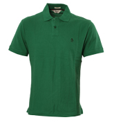 Penguin Daddy Verdant Green Pique Polo Shirt