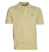 Penguin Double Cream Knitted Polo Shirt