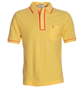 Penguin Earl Aspen Gold Pique Polo Shirt