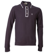 Penguin Earl Mysterioso Purple Pique Polo Shirt