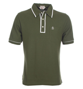 Penguin Earl Rifle Green Pique Polo Shirt