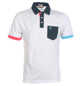 Heritage Fit White Slim Fit Polo Shirt