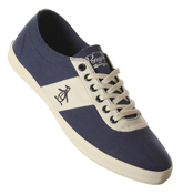 Penguin Jack Blue Whisper and Beige Canvas