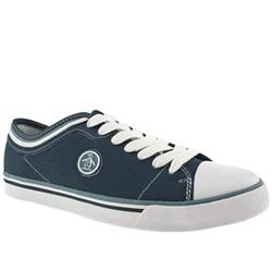 Penguin Male Uin Lo Canvas Fabric Upper Fashion Trainers in Blue