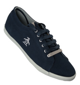 Navy and Grey `Bennie` Trainers