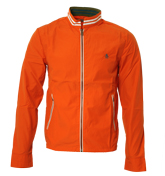 Penguin Orange Full Zip Lightweight Jacket