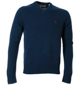 Penguin Peacoat V-Neck Sweater