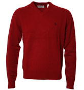 Strawberry V-Neck Sweater