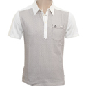 Penguin White and Black Polo Shirt