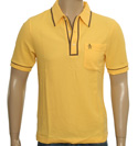 Yellow Pique Polo Shirt