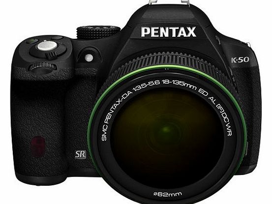 Pentax RICOH digital SLR PENTAX K-50 DA18-135mmWR lens kit black K-50 18-135WR KIT BLACK 10918