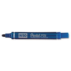 pentel Bullet Marker N50 1.5-2mm Line Width Blue