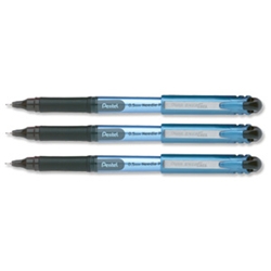 pentel Energel Needle Point Pen Black Ref