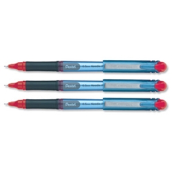 pentel Energel Needle Point Pen Red Ref BLN15-B