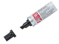 Pentel F50 chisel tip permanent black marker