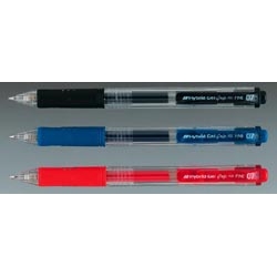 Pentel Hybrid Gel Grip Pen Retractable Blue Ref