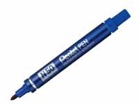 Pentel N50 blue bullet tip permanent marker with