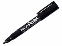 pentel NN50 green label permanent bullet tip