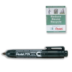 pentel NX50 Permanent Marker Bullet Tip Black