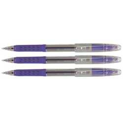Pentel Suberb Grip Ball Pens 0.5mm Blue