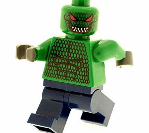 Custom Printed Lego Superheroes Minifigure Batman Killer Croc