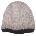 People Tree Cable Knit Woolly Hat