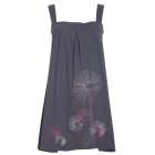 People Tree Centre Pleat Embroidered Dress