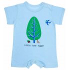 People Tree Little Tree Hugger Baby Suit - Sky