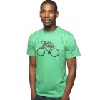 People Tree Pedal Power T-Shirt (Marine Green)