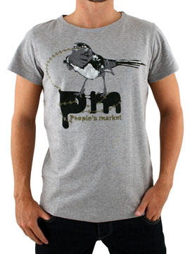 Peoples Market Grey Magpie T-Shirt