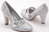 Pepe Jeans EyeCatchShoes - Womens Monaco Glitz Shoes Silver Size 6
