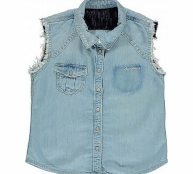 Pepe Jeans Hanna Denim blouse Denim blue `10 years,12