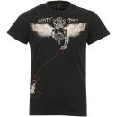 Pepe Mens Costello Print T-Shirt - Black -