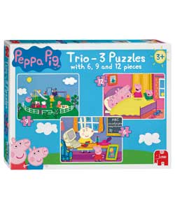 Peppa Pig Trio Puzzle