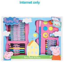 Peppa Pig 33-piece Art Pack