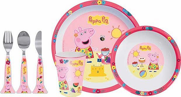 Peppa Pig 6 Piece Dinner Set