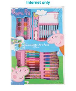 peppa pig 60-piece Complete Art Pack