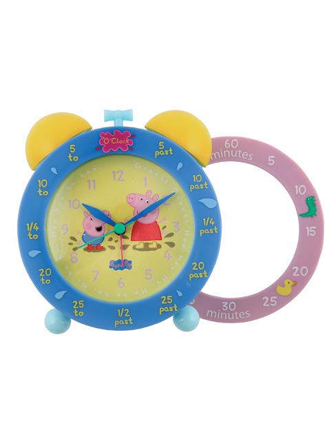 Peppa Pig Clock Time Teaching