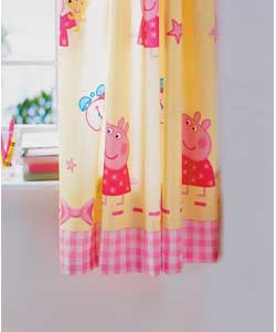 Peppa Pig Cuddles Curtains