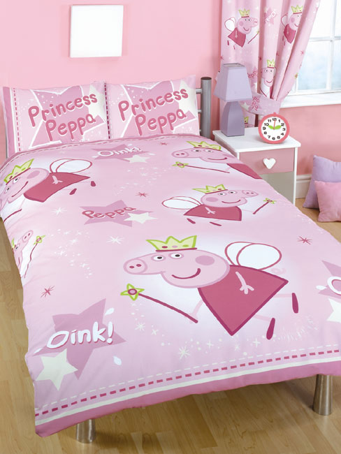 Peppa Pig Double Duvet Cover and Pillowcase