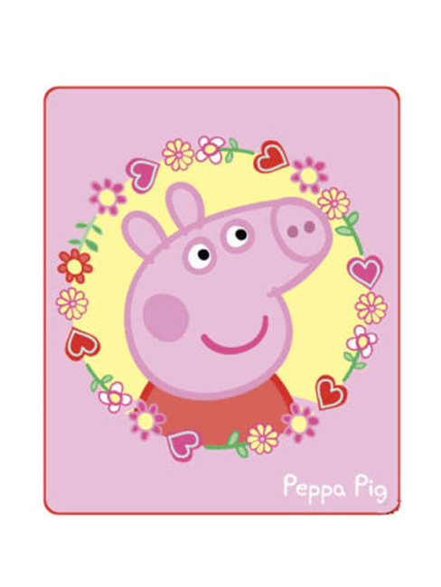 Peppa Pig Fleece Blanket `olkadot`120 x 150cm