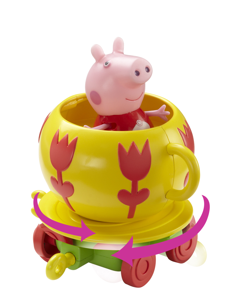 Peppa Pig Fun Park Vehicle - Teacup and Peppa