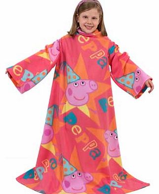 Peppa Pig Funfair Sleeved Fleece Blanket