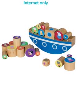 Grandpa Pigs Balancing Boat