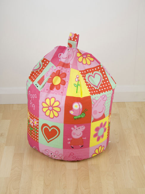 Hearts and Flowers Bean Bag