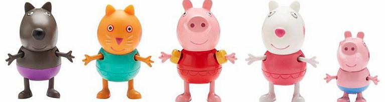 Peppa Pig Holiday - Five Figure Pack