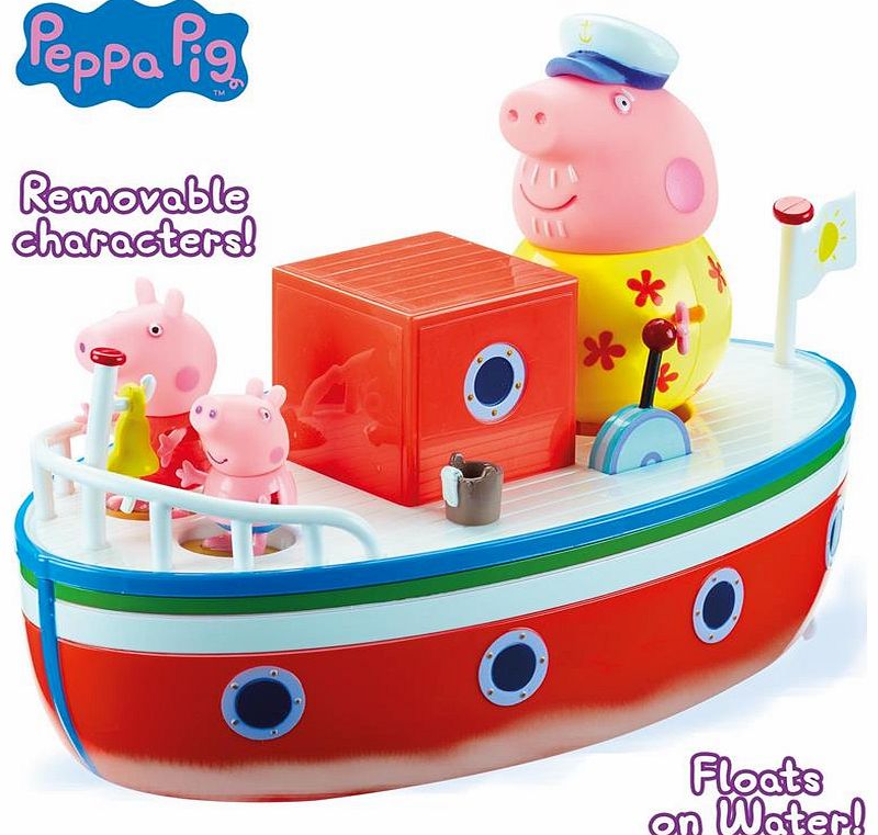 Peppa Pig Holiday - Grandpa Pigs Holiday Boat