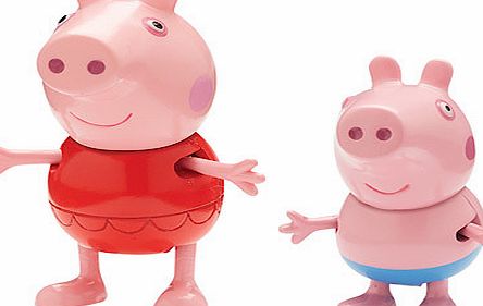 Peppa Pig Holiday Figure Double Pack - Peppa and