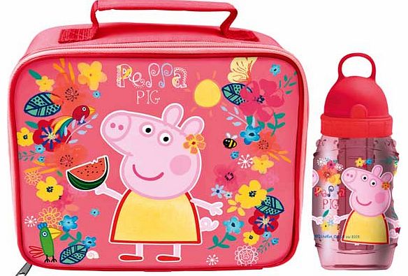 Peppa Pig Lunch Bag and Bottle